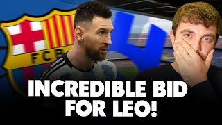 🚨🤯 MESSI SHOCKING BID €400M PLAN FOR FUTURE BARCELONA AL HILAL… [upl. by Atir253]