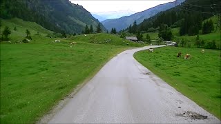 Autofahrt vom Hintersee im Felbertal zur Felbertauernstraße weiter bis Mittersill [upl. by Addison]