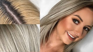 DIY ASH BLONDE [upl. by Pirri]