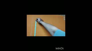 Lining Plazo ki cutting easy way [upl. by Yadsnil]