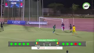 Senegal 5 vs 4 Mali CAF U17 AFCON 2024 Qualifiers FINAL Penalties Highlights Trophy Award Ceremony [upl. by Refinney]