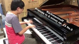 Rachmaninoff Prelude in G minor Op 23 No5 by Pianominion [upl. by Yarehs]