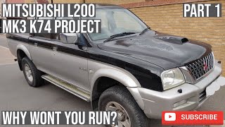 Mitsubishi L200 MK3 K74 No Start  Part 1 [upl. by Khalid]