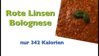 Rote Linsen Bolognese  AiO  Thermomix™ TM5 [upl. by Nallad353]