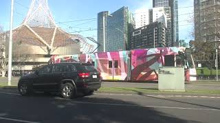 Melbourne Art Tram D1 3532 YarkeenDreams by Thomas Day [upl. by Arehc]