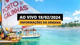 Olá Porto de Galinhas está ao vivo 18022024 [upl. by Acima]