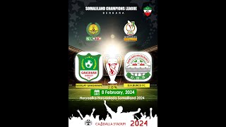 TOOSLIVE Gabiley Gaashaan 𝐯𝐬 DH Burco FC Horyaalka Horyaalada Somaliland 2024 [upl. by Bacon]