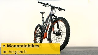 eMountainbikes im Vergleich I ADAC 2018 [upl. by Itirp220]