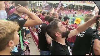 Salernitana Genoa 1 a 0 CURVA SUD SIBERIANO💪🇱🇻 [upl. by Beberg]