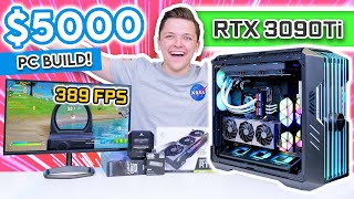 The ULTIMATE 5000 Gaming PC Build 2022 ft RTX 3090Ti amp Core i9  Our Most INSANE Build Yet [upl. by Gem]