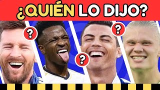 ⚽ ADIVINA las frases de FUTBOLISTAS 😱 Cómo se les OCURRIÓ decir ESTO [upl. by Rambert]