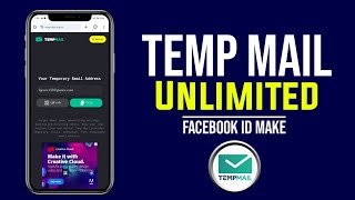 How To Use Temp Mail  Fake Mail  Unlimited Facebook Id Make [upl. by Stefan]