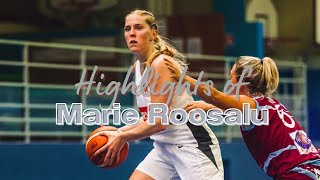 Marie Roosalu Highlights Basketball Season 20212022 [upl. by Tenej]