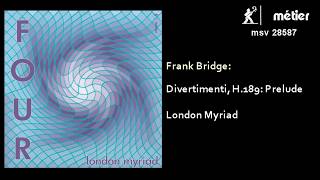 Frank Bridge  Divertimenti wind quartet [upl. by Anihc708]