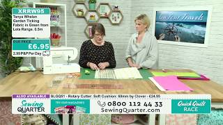 Sewing Quarter  Your Travels Quilting race and travel sewing ideas  3rd May 2017 [upl. by Nidia]