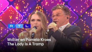 Pamela Kroes zingt met vader Wolter Kroes ‘Dit doe ik één keer en nooit meer’  DNA Singers [upl. by Oibaf]