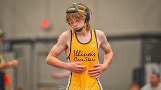 106 – Owen Sater G of Illinois Cornstars vs Grant Kirkpatrick R of Fight Barn IN [upl. by Leohcin139]