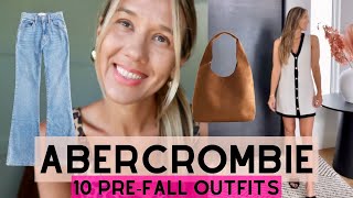 ABERCROMBIE FALL OUTFITS INCLUDING quotWEARABLEquot FALL TRENDS 10 OUTFITS  ABERCROMBIE TRY ON HAUL [upl. by Staten576]