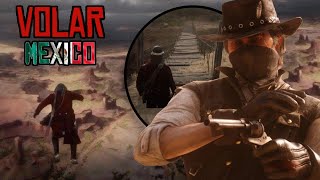 Salí VOLANDO del MAPA 🪽 por el PUENTE BUGUEADO de NEW AUSTIN  RED DEAD REDEMPTION 2 [upl. by Raama77]