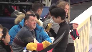 2018 Grand Prix Rostelecom Cup 1115 Full Practice 羽生結弦 Yuzuru Hanyu Fancam [upl. by Bollen344]