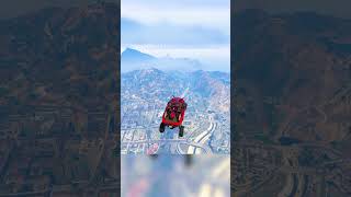 Jumping 250000 Deadpool Car Across the Map in GTA 5 [upl. by Clem]