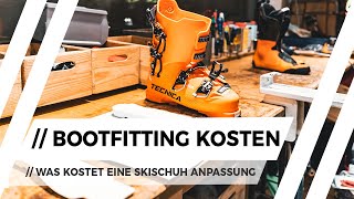 Kosten einer SkischuhAnpassung  Wieviel kostet das Bootfitting [upl. by Nolrac582]