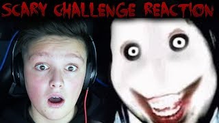 TRY TO WATCH THIS WITHOUT SCREAMING OR SCARING CHALLENGE REACTION Morgz Deleted Videos [upl. by Carolyn746]