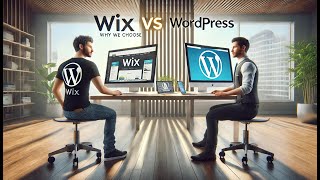 WHY we use WordPress over WIX web design [upl. by Niatsirt]