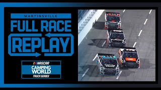 BlueEmu Maximum Pain Relief 200 from Martinsville Speedway  NASCAR Truck Series Full Race Replay [upl. by Sagerman]