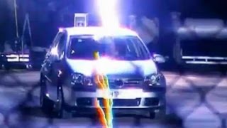 Richard Hammond struck by lightning in car  Top Gear  BBC [upl. by Assir736]