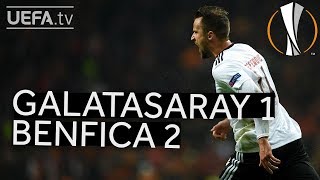 GALATASARAY 12 BENFICA UEL HIGHLIGHTS [upl. by Bernt]