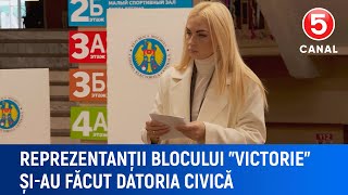 Reprezentanții blocului Victorie și au făcut datoria civică [upl. by Vasiliu]