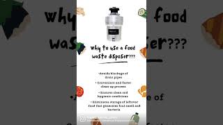 Hindware Food Waste Disposer [upl. by Vacla]