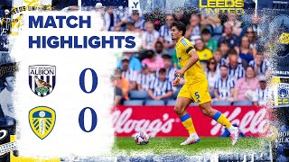 Highlights  WBA 00 Leeds United  EFL Championship [upl. by Kabab706]