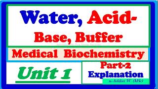 acidbase imbalance acidosis and alkalosis metabolism buffer biochemistry physiology part2 [upl. by Zadack597]