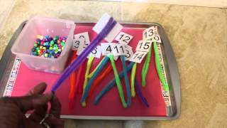 Preschool Homeschool Tray Activities The Letter Q [upl. by Burr]