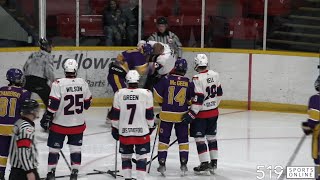 GOJHL  Komoka Kings vs Stratford Warriors [upl. by Octavia]