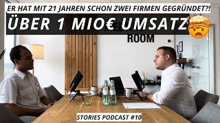 Wie ist das mit 21 Jahren Selbstständig zu sein  Stories Podcast Kevin Lennartz 10 [upl. by Sivel]