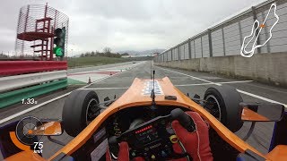 HD  First POV in Formula 3 car at Mugello Circuit  Mikkel Jensen [upl. by Aivilo]