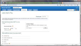 Intuit Online Payroll  Setting Up a Bonus Pay Type [upl. by Hgieliak]