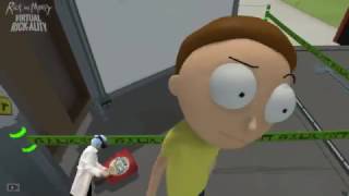 Rick and Morty VIRTUAL RICKALITY  Minimum Viable Morty  VR Gameplay [upl. by Aneen]