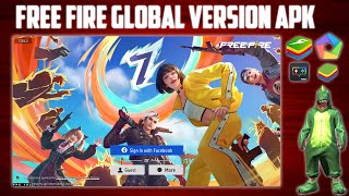 Free Fire OB45 Global Version Apk How to Download  Free Fire x86 how to install In Bluestacks 5 [upl. by Ambrosius217]