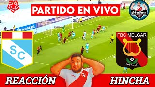 ¡GANA MELGAR EN LIMA🔴SPORTING CRISTAL 12 MELGAR 🔴 EN VIVO🔴Reaccion Hincha [upl. by Lzeil]