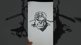 Incredible hulk cartoon drawing [upl. by Jacobsohn]