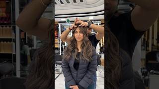 Haircolor for asian skin tone sunnyhairport bestsalonindelhi haircolor youtubeshorts trending [upl. by Amiarom592]