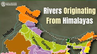 Rivers Originating From Himalayas  Class 4  Social Studies Junior  Goyal Brothers Prakashan [upl. by Anel]