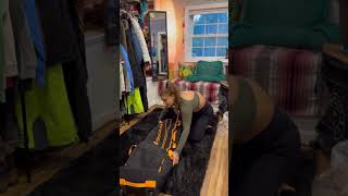 UNBOXING ROLLER SKI BAG [upl. by Lacsap496]