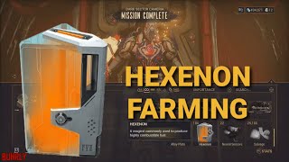 Warframe  Where to Farm HEXENON Guide 2 Locations [upl. by Ellebanna974]