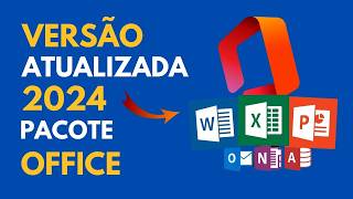 Pacote office grátis 2024 ultima versão atualizada oficial baixar instalar e ativar [upl. by Cleodel]