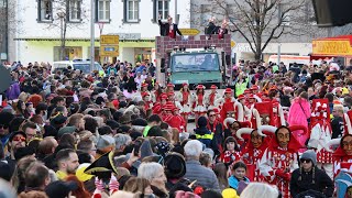 Großer Mittelbadischer Fasnachtsumzug Achern 2024 [upl. by Lorrin]